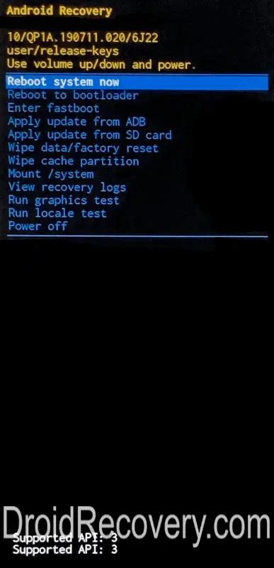 Tecno Spark 10C Recovery and Fastboot Mode.